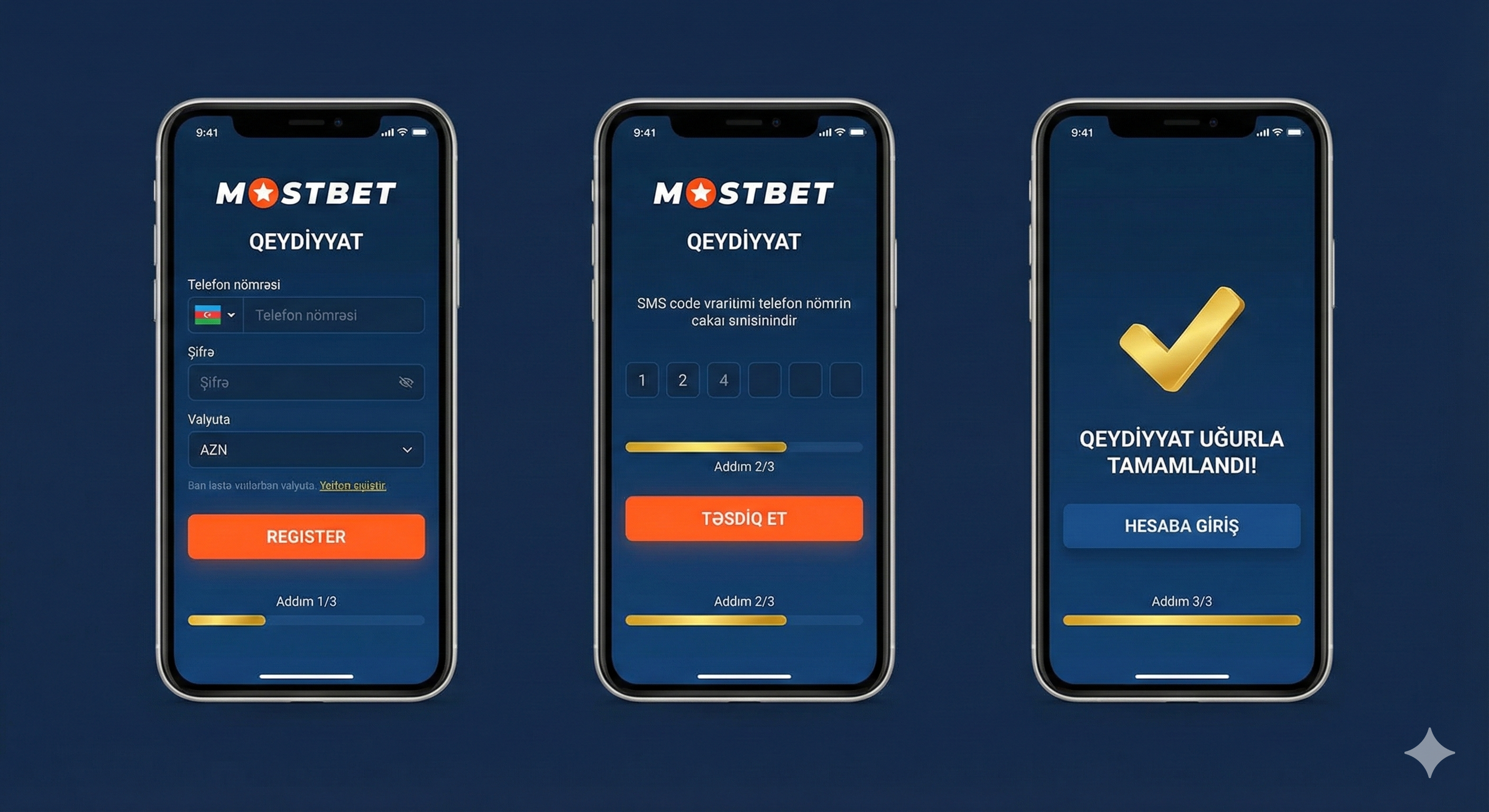 Mostbet qeydiyyat - Azərbaycanlı oyunçular üçün addım-addım təlimat