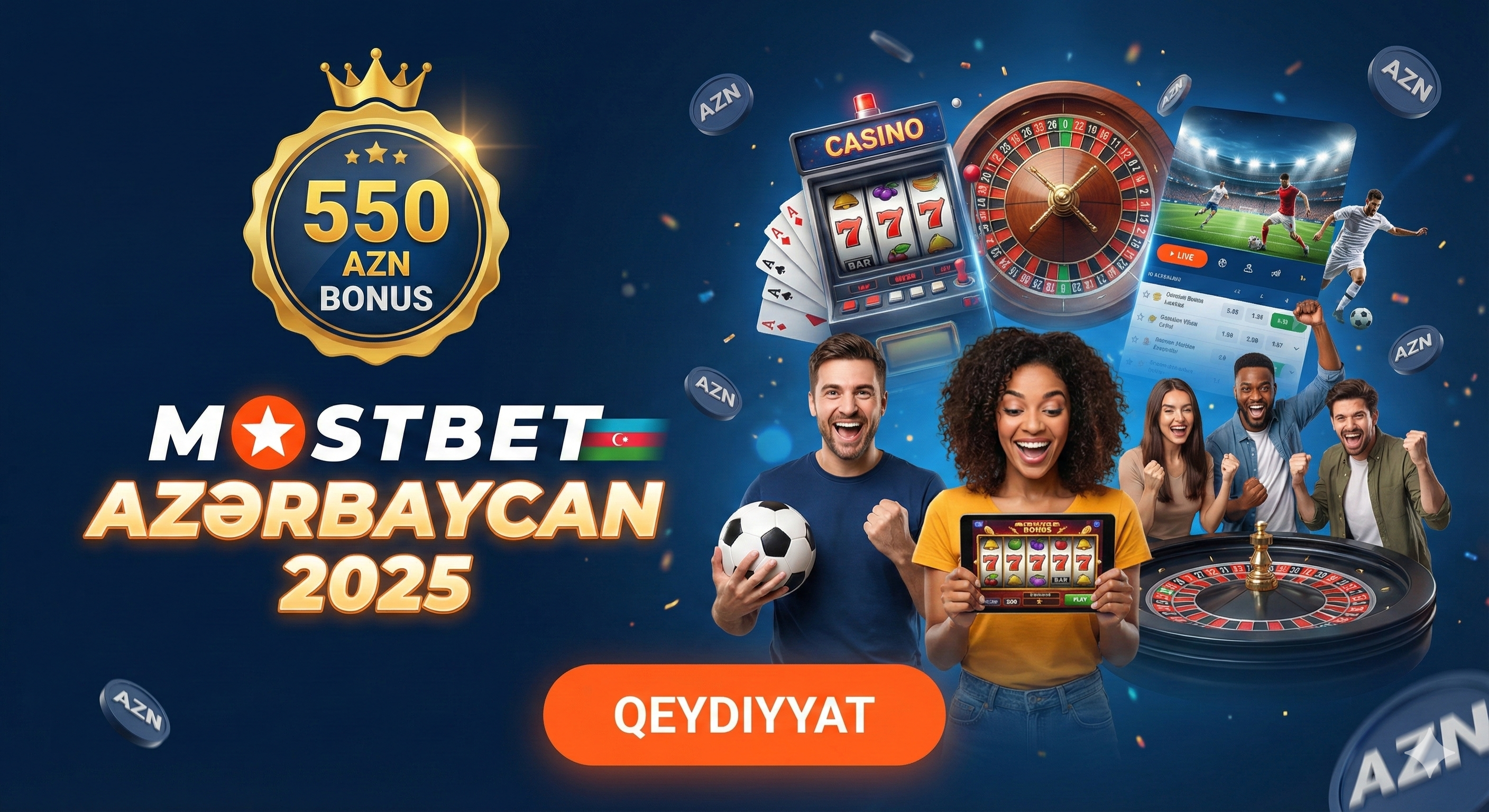 Mostbet Azərbaycan 2025 - Qeydiyyatdan keçin və bonuslar qazanın